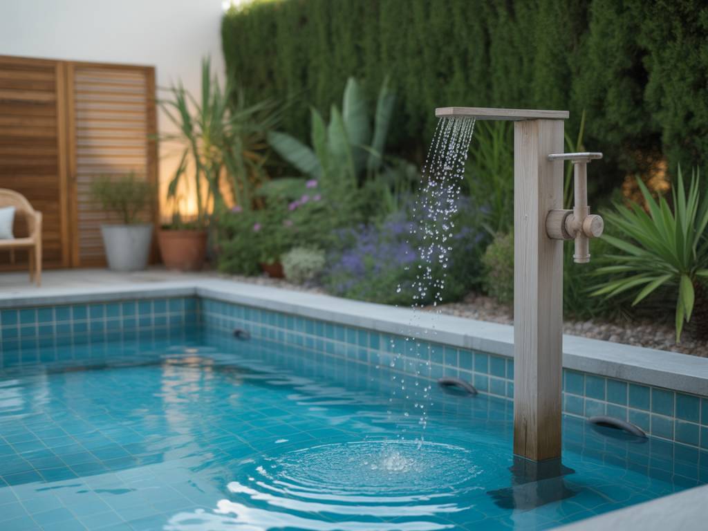 Aménager une douche extérieure écologique et design pour le jardin ou la piscine
